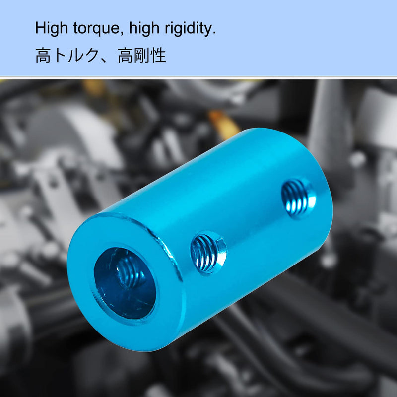 Aopin 5mm to 7mm Rigid Couplings Set Screw Shaft Stepper Motor, Length 25mm / 1" Motor Coupler Connector Rigid with Screw for 3D Printer, RC Robot, Car Model Shaft, CNC Machine, DIY Encoder 2 Pcs 5 to 7
