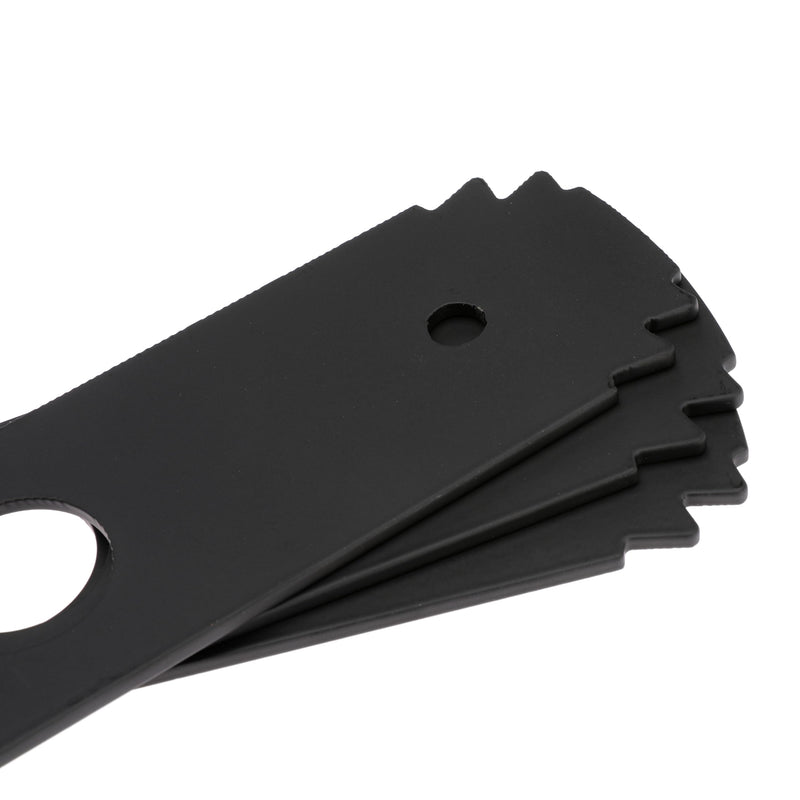 8 Inch Edger Steel Serrated Blade Replace AC04215 Reversible Heavy Duty Hardened Steel Edger Blade for Ryobi for Edgers UT50500 UT15518 RY15518 RYEDG11 P2310 P2300B 1" Center Hole (3) 3