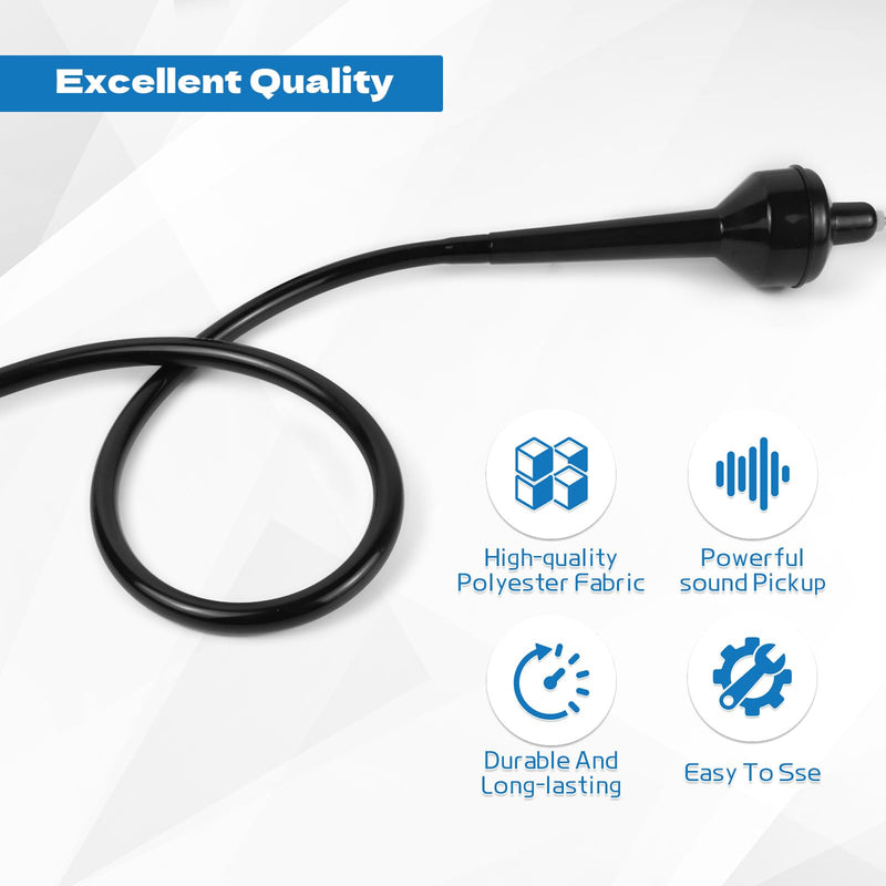 Wuyaoyao Mechanic Stethoscope, Automotive Stethoscope for Engine, Car Engine Sensitive Hearing Tool Diagnostic Tool with Extended Probe & Handle, Universal Car Accessories (Upgraded) Upgraded
