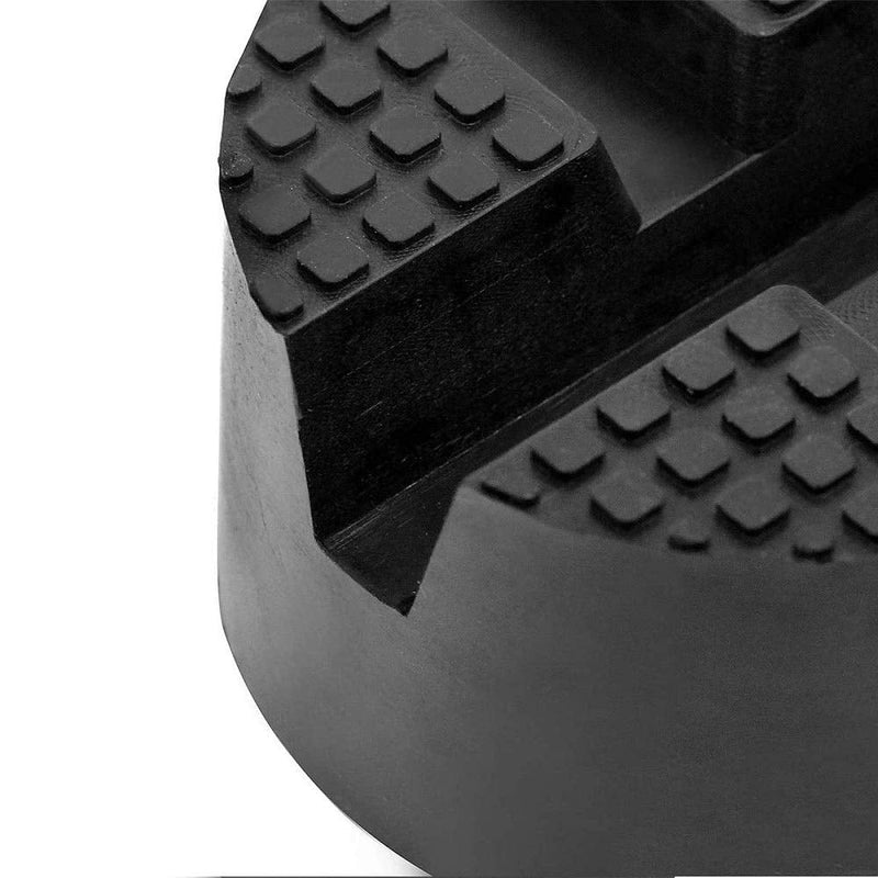 DEDC Floor Jack Pad,Universal Thickened Rubber Pinch Weld Jack Adapter Pad/Puck, Car Lift Frame Rail Protection Accessories -1 Pc 1 PC