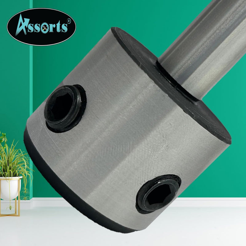Annular Cutter 1/2" Shank (13 mm) Tool Steel Holder (Hard & Ground) with Lock Screw- Accepts/Suit 19 mm Shank rota broaches (OAL - 62 mm) 13MM SHANK
