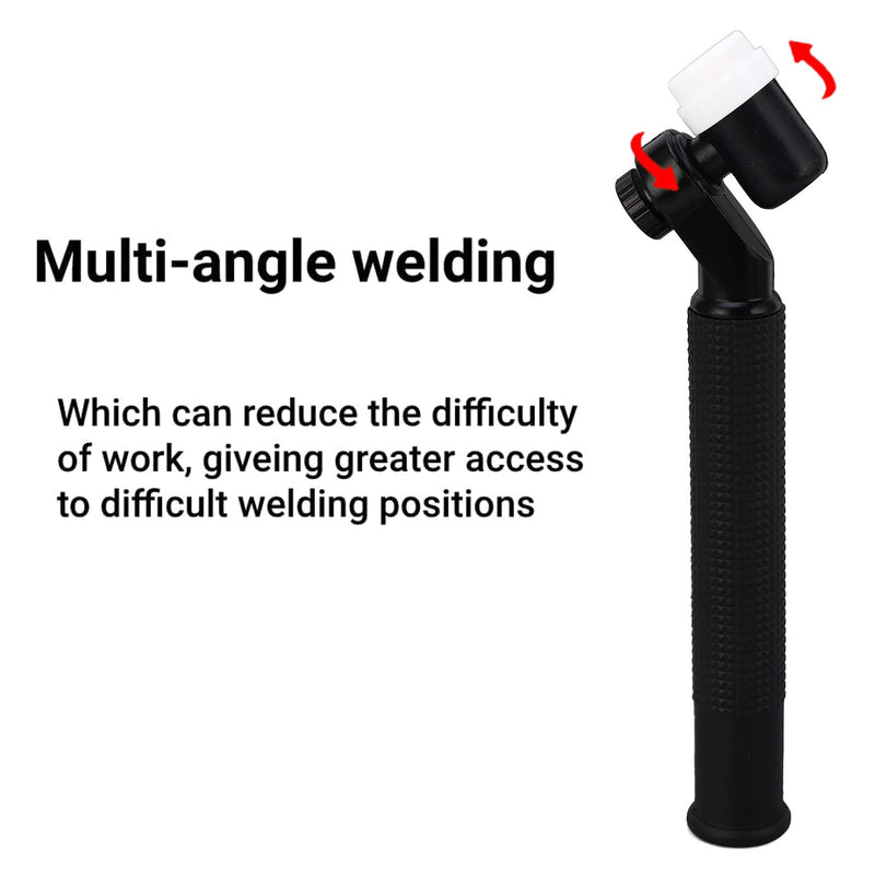 Welding Torch Head, NR-26 360° Rotating Argon Welding Gun Head Air Cooled, Welding Torch Head Body Accessories