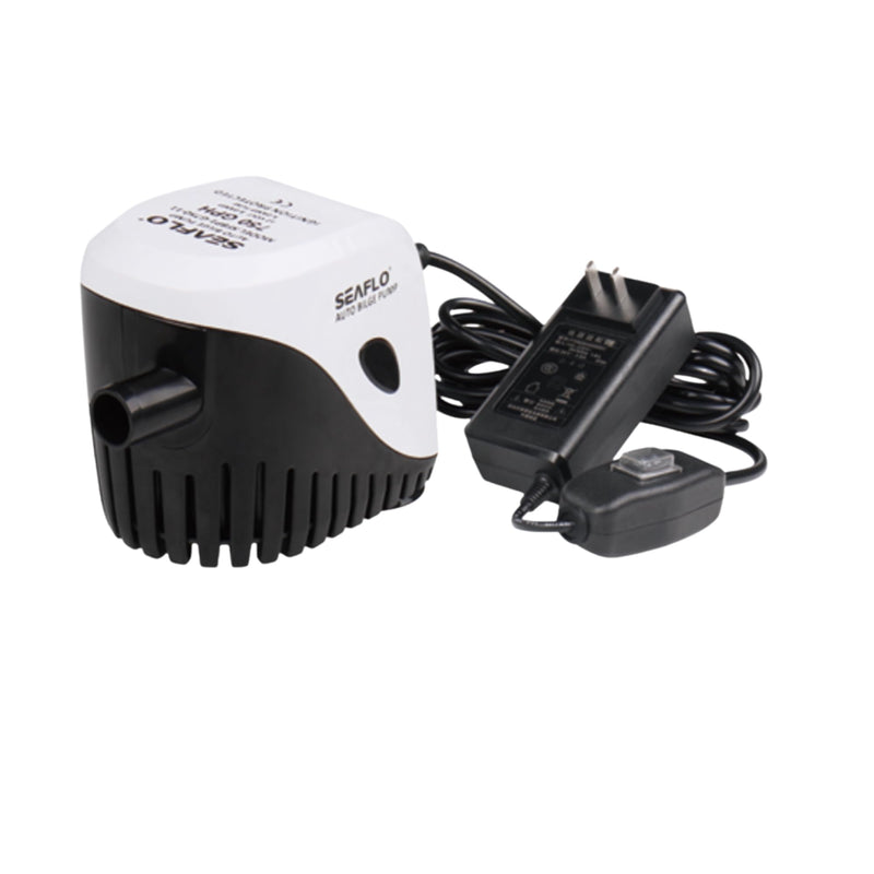 SEAFLO 24V Automatic 750GPH Submersible Bilge Water Pump with Magnetic Float Switch 4 Year Warranty