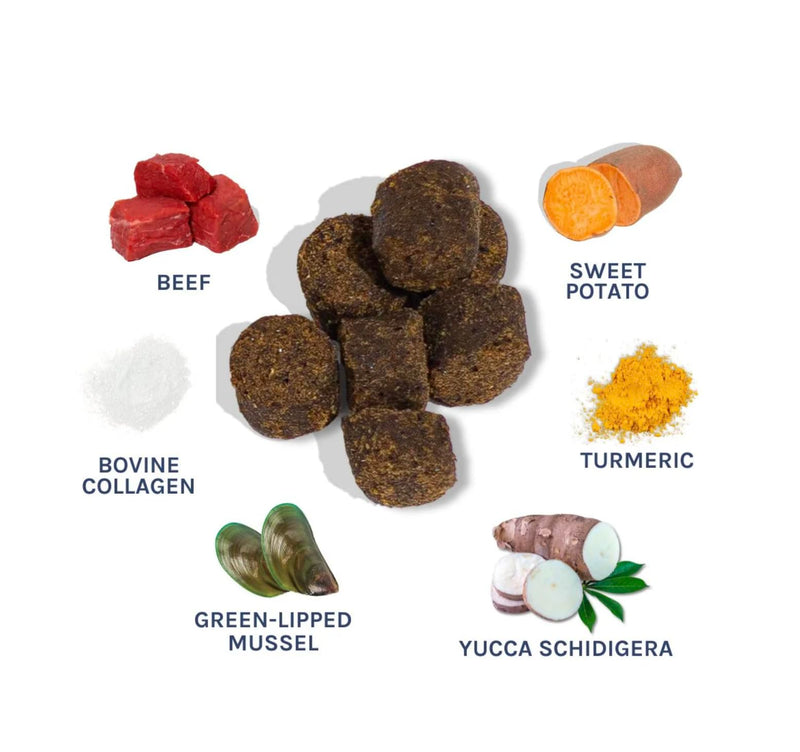 healthybud Hip and Joint Dog Treats - Glucosamine Soft Beef Liver Bites for Senior Dogs, Arthritis Support 14.1oz 14.1 Ounce (Pack of 1) - PawsPlanet Australia