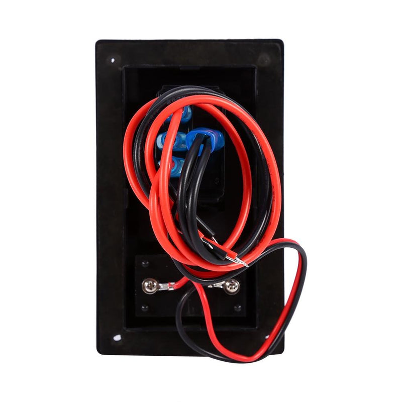 Rocker Switch Toggle, Akozon Marine Boat Voltmeter LED Dual Battery Test Panel Rocker Switch ON-Off-ON 12V DC