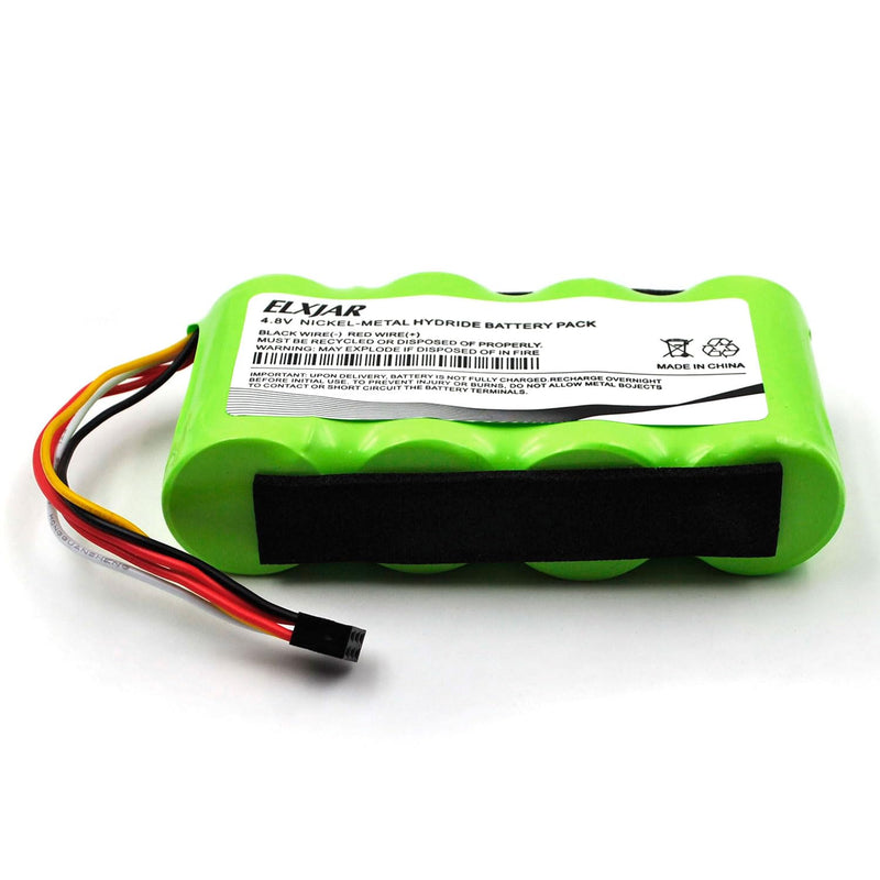 (2-Pack) 4.8V 3500mAh Ni-MH Batteries Replacement for Fluke Scopemeter 120 Series, 123, 123S, Fluke 43, BP120, B11483