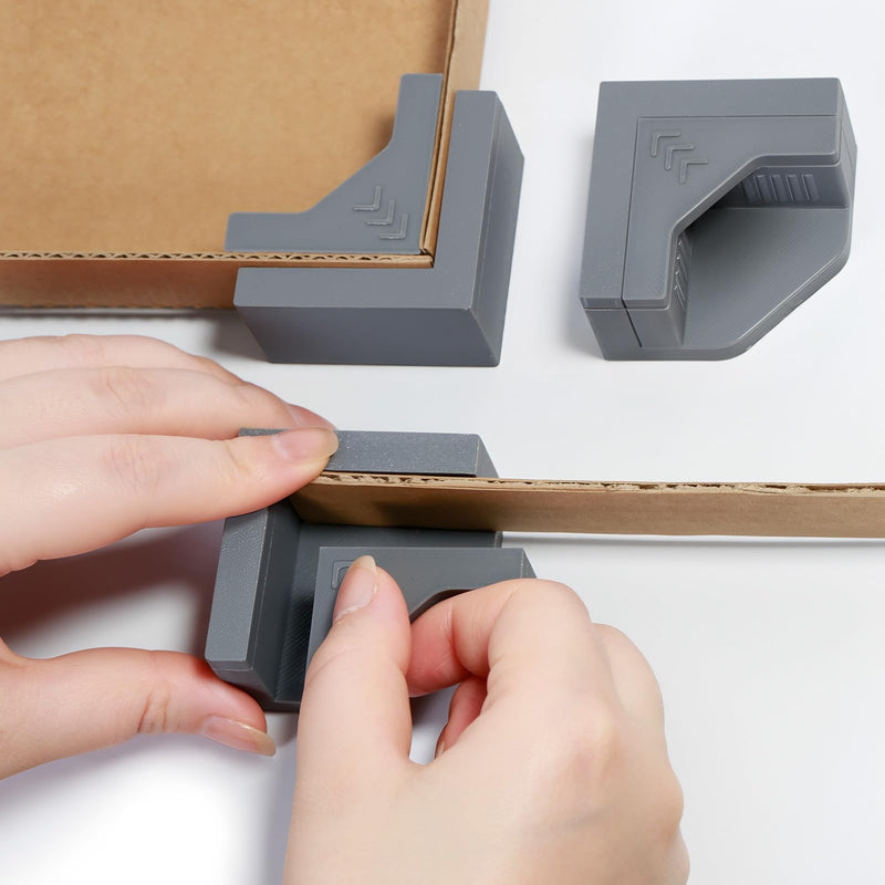 4Pcs Magnetic 3D Corner Clamps, 90 Degree Right Angle Clamps, Precision Positioning Jig for Box Making, Bookbinding and Handmade Craft（Not for Woodworking）