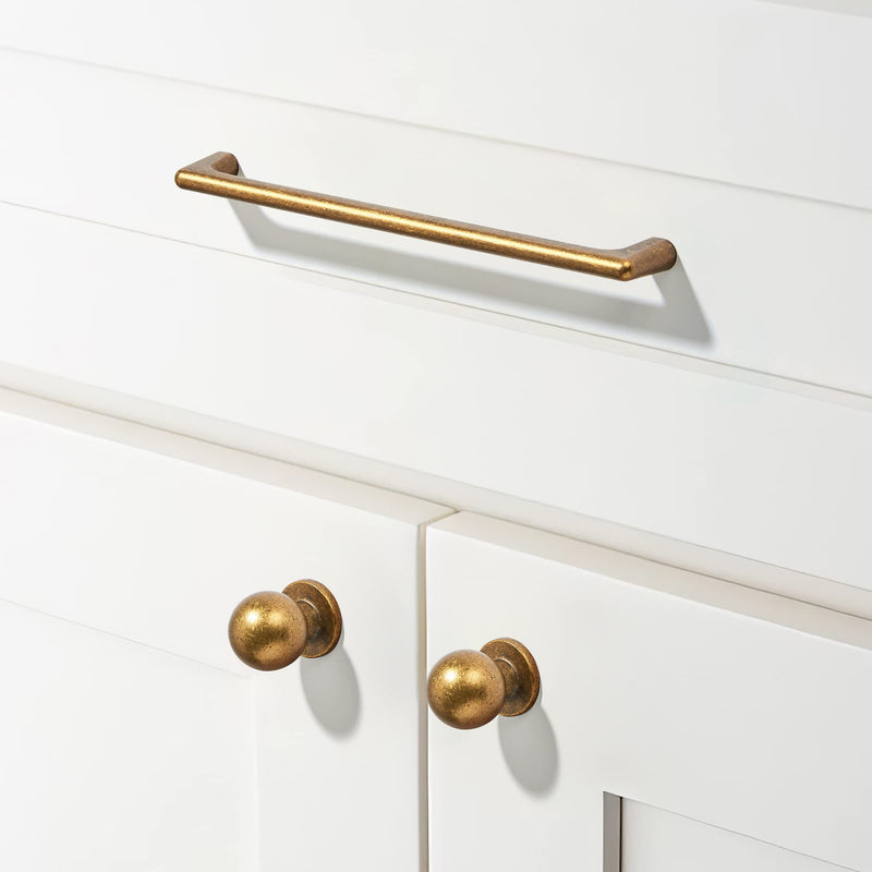 khtumeware 10 Pack 3 Inch(76mm) Bin Cup Drawer Pull,Antique Brass Cabinet Pulls Kitchen Cabinet Hardware, Furniture Pulls for Bathroom Cupboard Drawer Handles Dresser Pulls. Cup Pulls 3" Hole Center Antique Brass