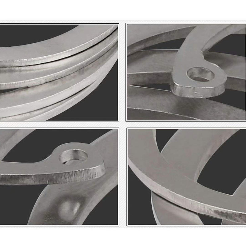 E-Clip Snap Ring Internal Retaining Ring Circlip 47mm,10 pcs ￠47mm,10 pcs