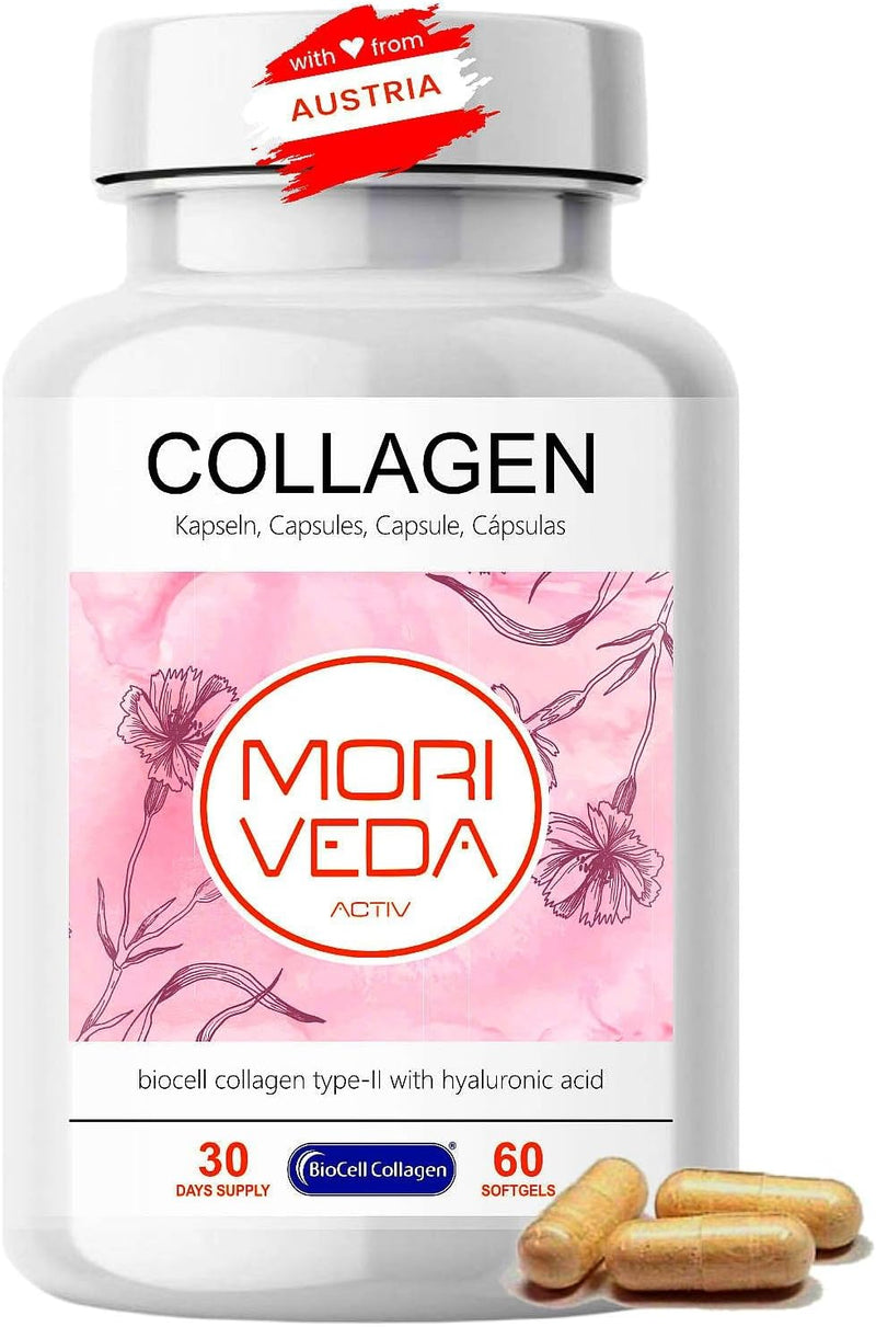 Biocell 60 Collagen-II Hyaluronic Acid Capsules - Highly Concentrated Formula 1000mg/Day (1x60) - NewNest Australia