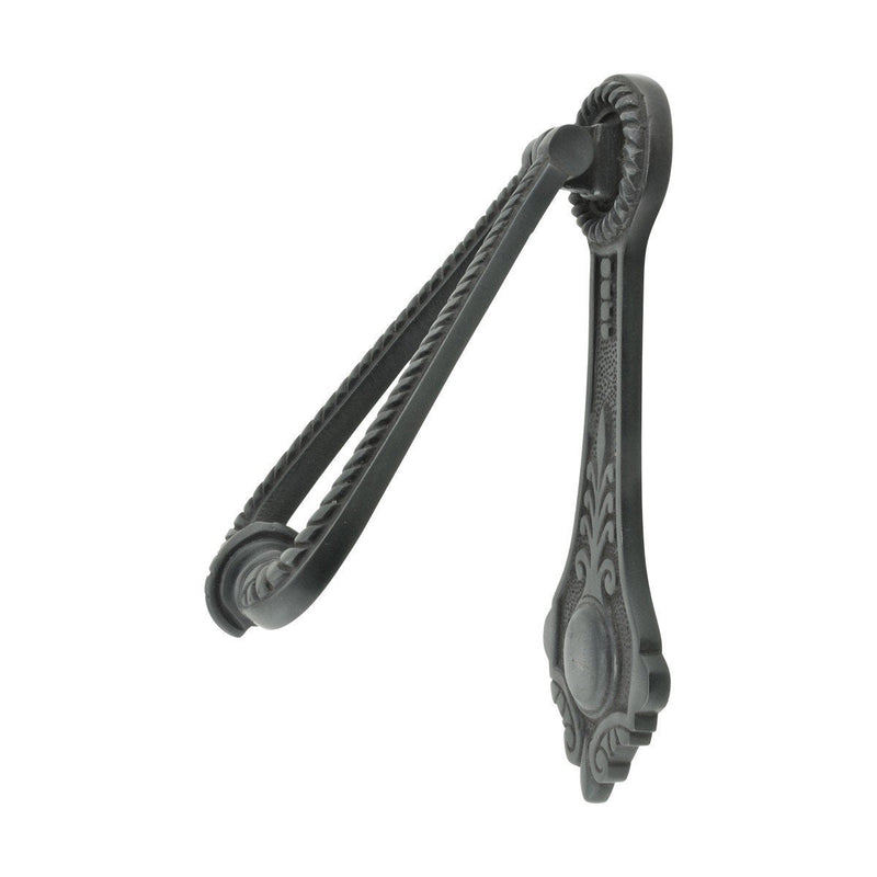 Renovators Supply Manufacturing Door Knockers for Front Door 6.75 in. Oil Rubbed Bronze Finish Solid Brass Door Knocker with Mounting Hardware