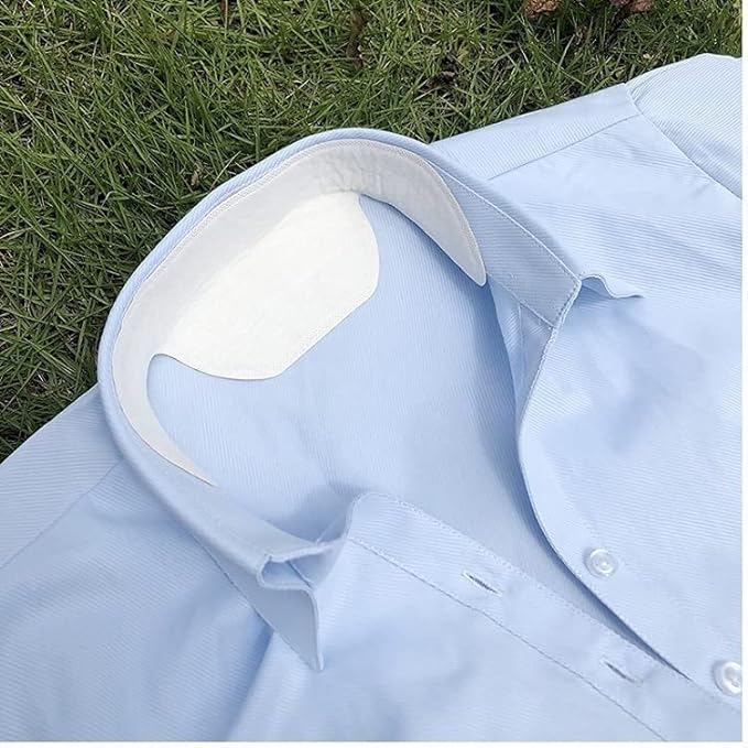 40 Piece Sweat Sheet Sweat Pad Collar, Dirty Guard Tape, Sweat Absorbent, Odor Resistant Sheet, Unscented, Prevents Faded Stains, Heat Protection, Sweat Band, Sweat Pad Tape, Wet Band (Collar Sweat - NewNest Australia