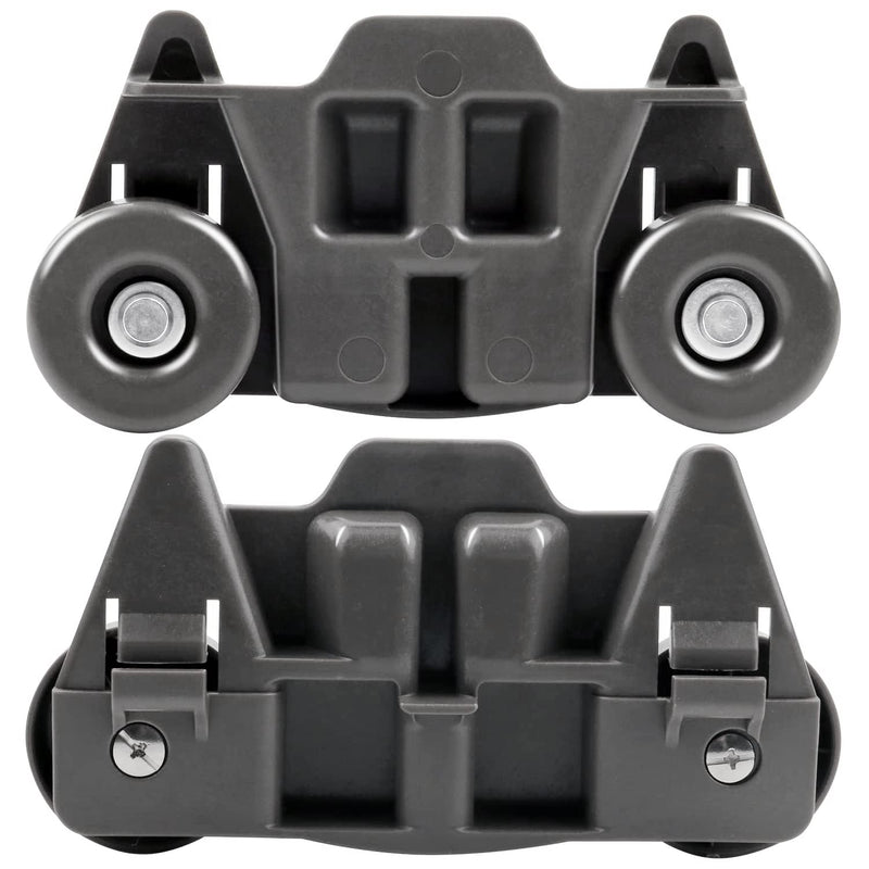 Dishwasher Wheels Lower Rack Upgraded Compatible for Whirlpool/Kenmore/Maytag/Kitchenaid. Replace Dishwasher Rack Wheels Parts of W10195416,W10579095A,PS11722152,W10195420,W10311123B,AP5983730(4PACK) Small