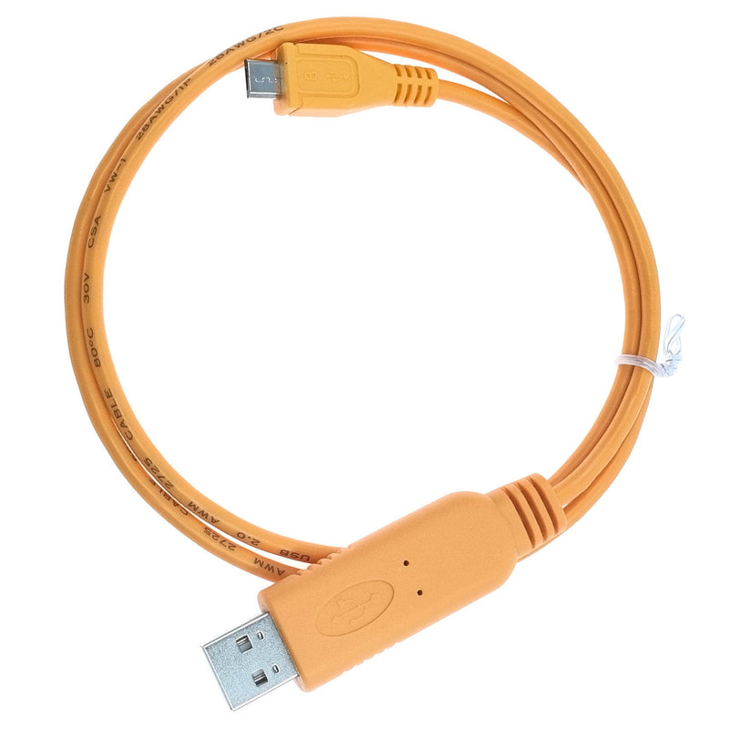 Micro USB Console Cable for HPE Aruba Wireless AP FTDI Console Cable JY728A AP-CBL-SERU 3.3V TTL USB Type A to Micro B 80CM 0.8 Meter USB Type A to Micro USB Orange