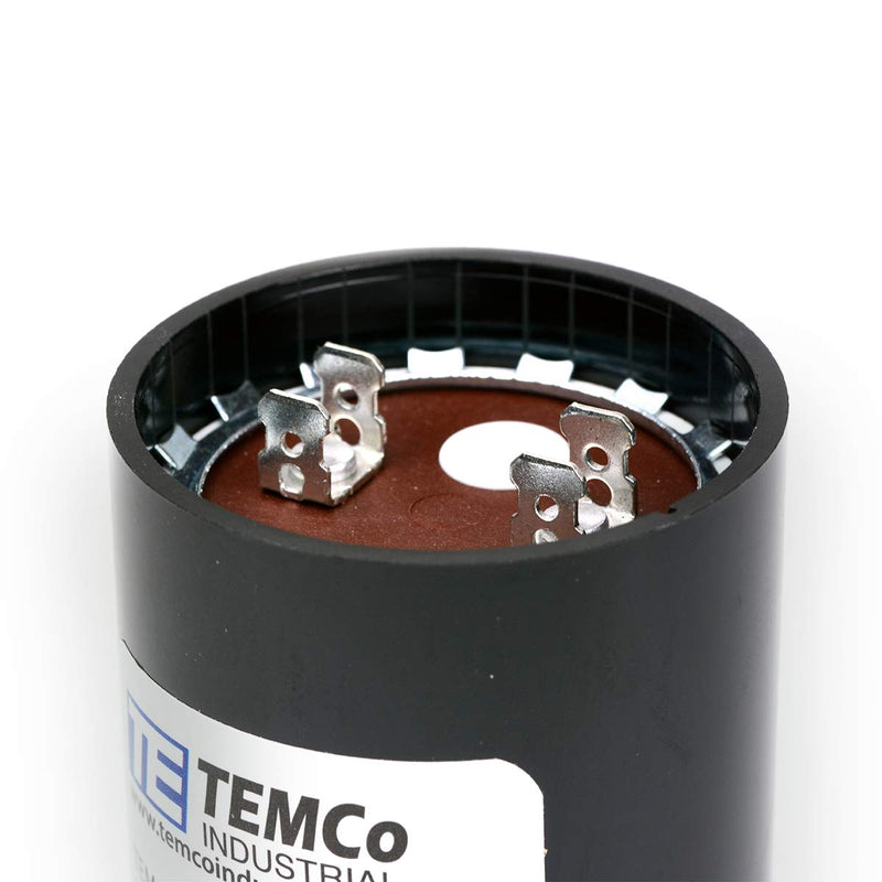 TEMCo 189-227 uf/MFD 220-250 VAC volts Round Start Capacitor 50/60 Hz AC Electric - Lot -1 189-227 uf (1 Pack)