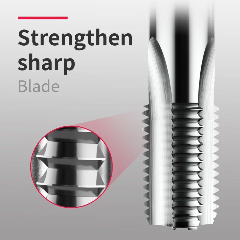 Tap Pipe Extended Pipe threadtap NPT high Speed Steel (HSS) Lengthened Taper Pipe Thread Taps DRINYOUNG (Extra Length 3/4"-14×5.2 NPT) Extra Length 3/4"-14×5.2 NPT