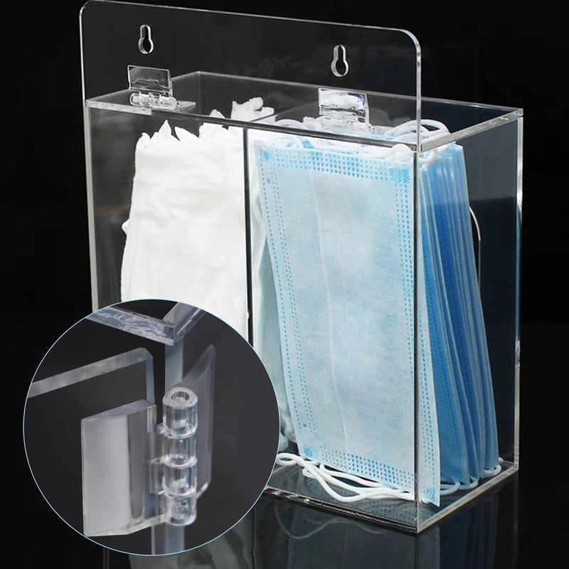 12 Pcs Acrylic Hinges Self Adhesive Clear Small Hinges Plastic Transparent Continuous Piano Hinge Folding Hinge Tools for Cabinet Drawer Furniture DIY Display Stand 35x25 mm 35 x 25 mm