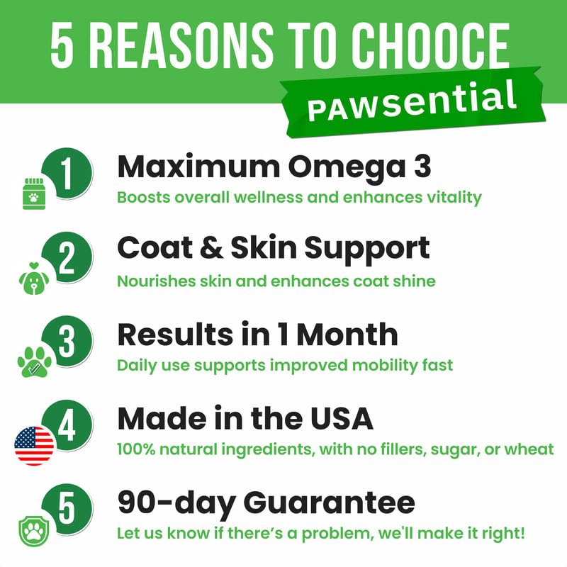 Fish Oil for Dogs & Cats - Natural Omega-3 - Skin & Coat Support - Liquid Food Supplement for Pets - Natural EPA + DHA Fatty Acids for Joint Function, Immune & Heart Health - 8 (fl oz) Anchovy