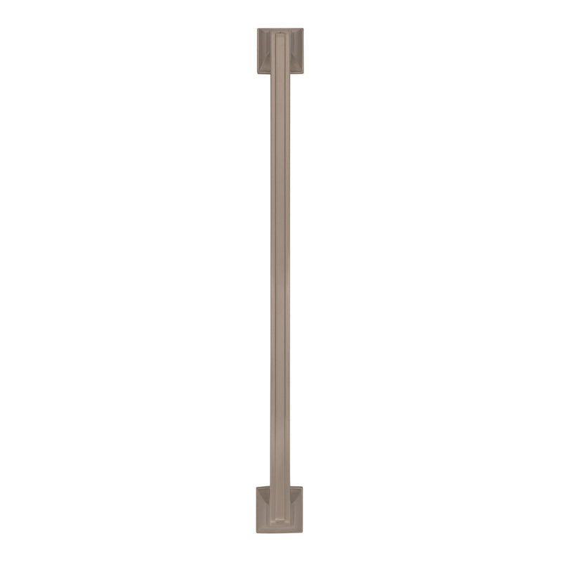 Amerock | Appliance Pull | Satin Nickel | 12 inch (305 mm) Center to Center | Mulholland | 1 Pack | Drawer Pull | Drawer Handle | Cabinet Hardware 12 Inch (305 mm) Center-to-Center