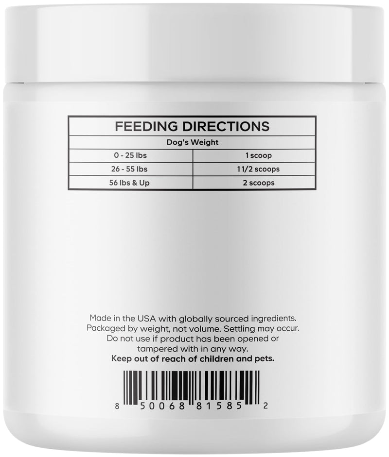 DNA PET Beef Bone Broth Powder for Dogs Supplement – Grass-Fed Beef with Canine Probiotics (Bacillus coagulans & Bacillus subtilis) - Canine Joint & Gut Wellness Support – All Breeds & Sizes – 3.17 oz