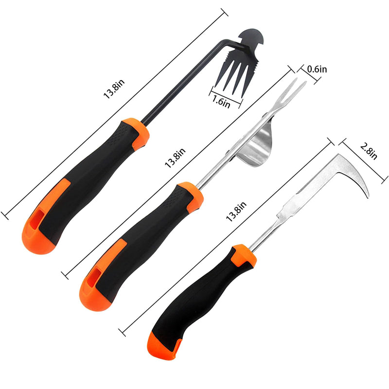Weed Puller Tool, 2025 New Portable Weeder Tool, Weeding Tool with Stainless Steel, Garden Tools for Plant & Weeding, Crack Weeder Tool, Weed Remover Tool for Farm & Backyard