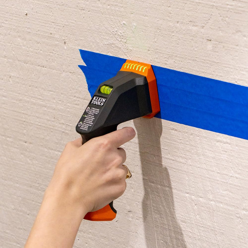 Klein Tools ESF100 Electronic Stud Finder and Wall Scanner with Bubble Level, for Wood and Metal Studs, Bright Green LEDs, Batteries Included