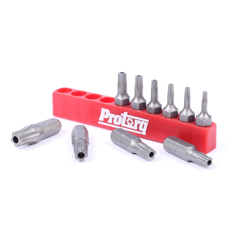 TORX PLUS IPR, Torx Plus 5-Point Tamper-Proof Security Bits (IPR 7-IPR 40), 25mm, 10 -Pieces, High Grade S2 Steel 10pc 1 in. Torx Plus IPR