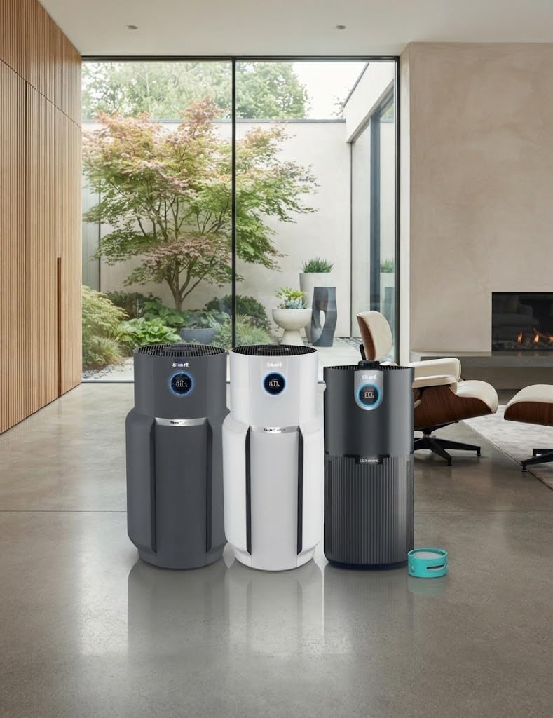 HE3FKPET Filter Replacement for Shark Air Purifier NeverChange & MAX Series - Combo Pack Blue - Combo Pack