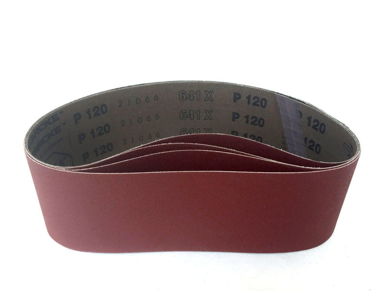 Starcke Premium Sanding Belts 2-1/2 X 16 Aluminum Oxide Cloth Sander Belts, 12 Pack - For Wood, Metal, Paint, Composites (60 Grit)