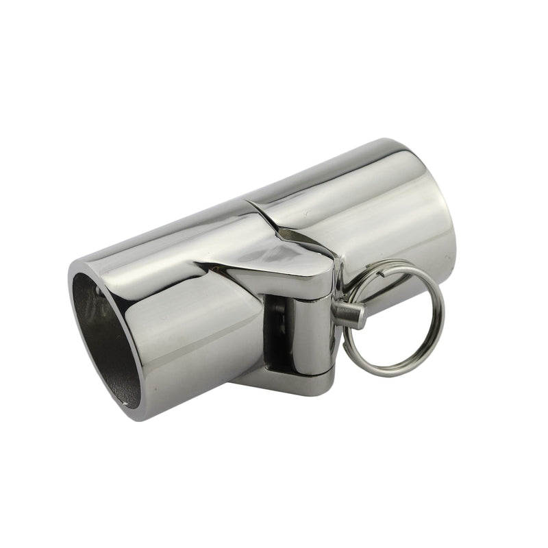 316SS Marine Grade Boat Pipe Connector, Stainless Steel Folding Swivel Coupling Tube Pipe Connector Boat Hardware Fitting For (32mm)1-1/4inch tube