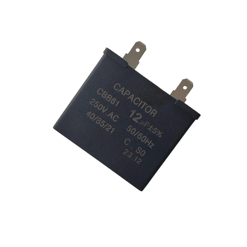 2024 New Upgraded WR07X10097 Start Relay and Matched 12uF 250VAC Run Capacitor Kit Fit For GE Refrigerators -Replaces 1265640 PS1766101 AP4300623 513604045