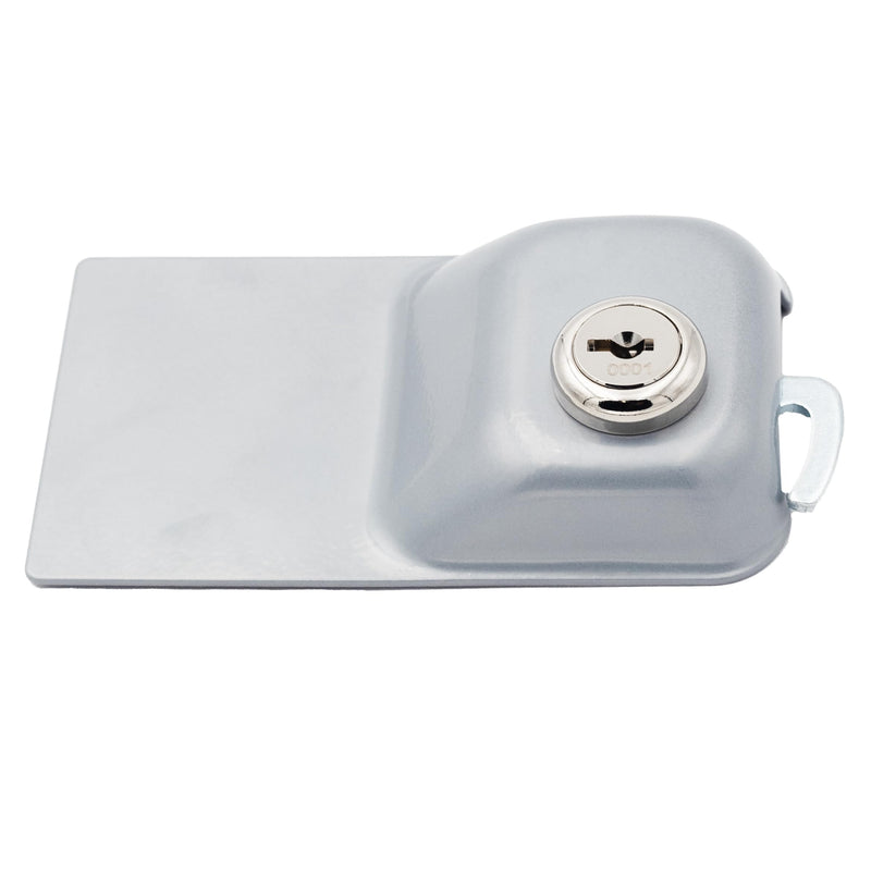 Child Proof Fridge Lock with Keys – Child Safety Refrigerator Cabinet Lock (2 Pack, Gray) 2