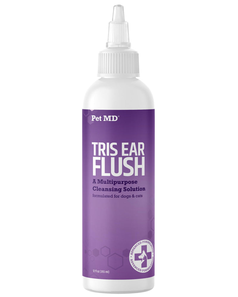 Pet MD Advanced Ear Wipes & Tris Ear Flush