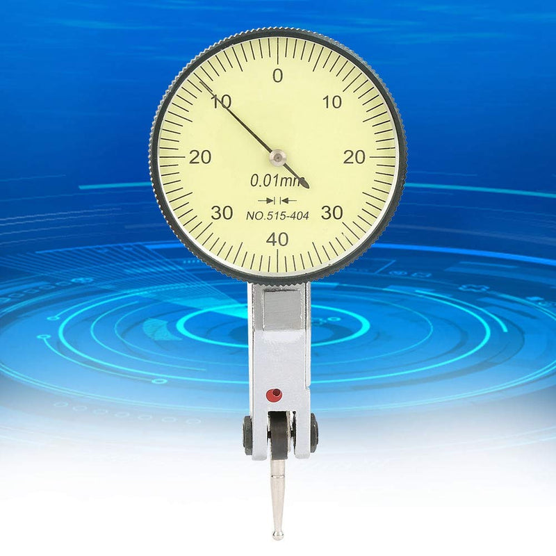 Dial Test Indicator, Lever Test Indicator Aluminum Dial Gauge Meter Tool for Precise Measurement