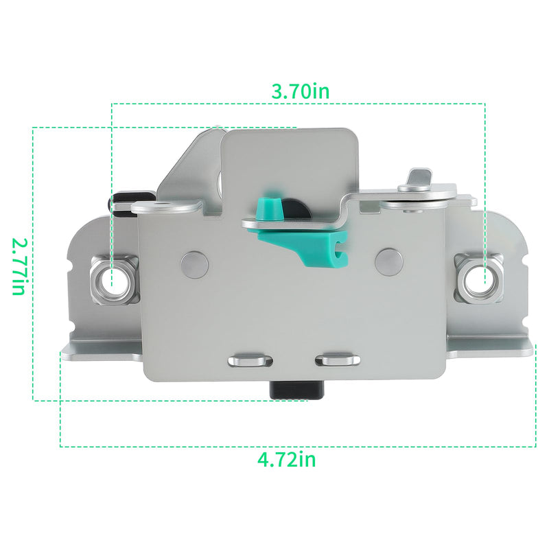 Pair of Left & Right Rear Tailgate Latch for Dodge Ram 1500 2500 3500 2002-2018