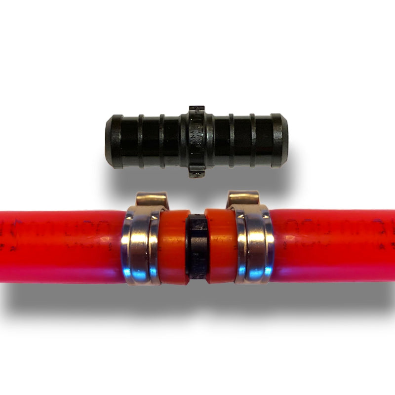 PEX 60 Pack 1/2" Tees, Couplings and Elbows, Poly PPSU Crimp Pex Fittings (F2159) With Elbows (20 PCS), Tees (20 PCS) and Straight Couplings (20 PCS), Fittings Combo for Whole House Plumbing Array