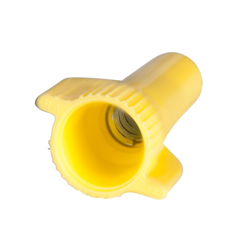 Gardner Bender 17-084 Winggard Twist-On Wire Connector, 22-10 Awg, 300 V, 600 V, Thermoplastic, 50 Pack, Yellow, 50 Count 22 - 10 AWG