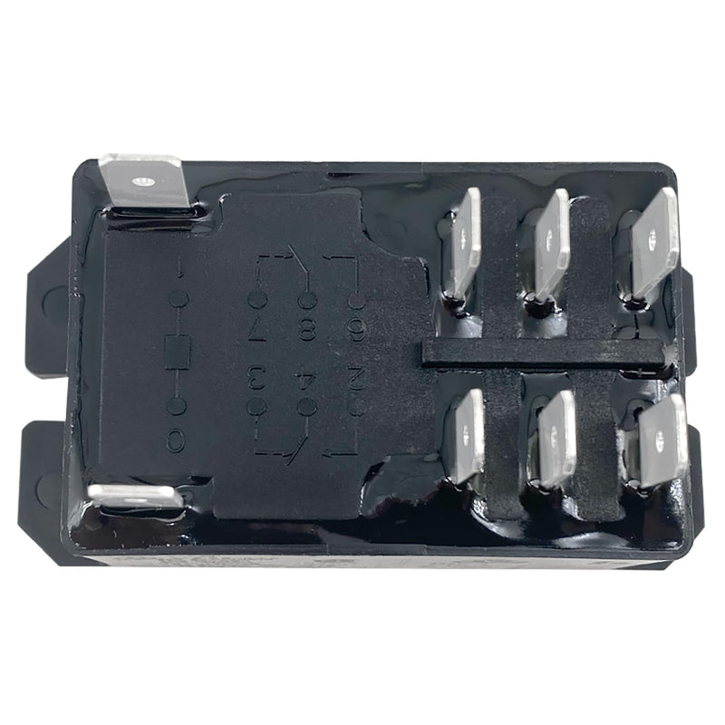 T92P11A22-240 Power Relay (1-Pack), 8-Pin DPDT 2-Pole 30A 240VAC Coil General Purpose Replacement Component, Heavy Duty Contactor for Industrial Motor Control & HVAC/R Systems, Replaces T92 Series