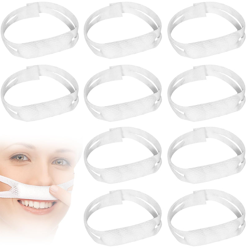 Nasal Bandage 10 PCS Elastic Nose Bandages Nose Surgery Elastic Bandage Dressing Holder Septoplasty Recovery Bandage for Nose Post Surgical Procedures