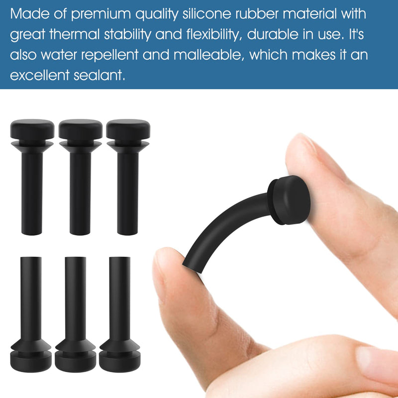 Replacement WB02X24790 Gas Stove Grate Bumpers Rubber Feet for GE Range Burner Cafe Stove Top Cooktop 10 Pack 10pcs
