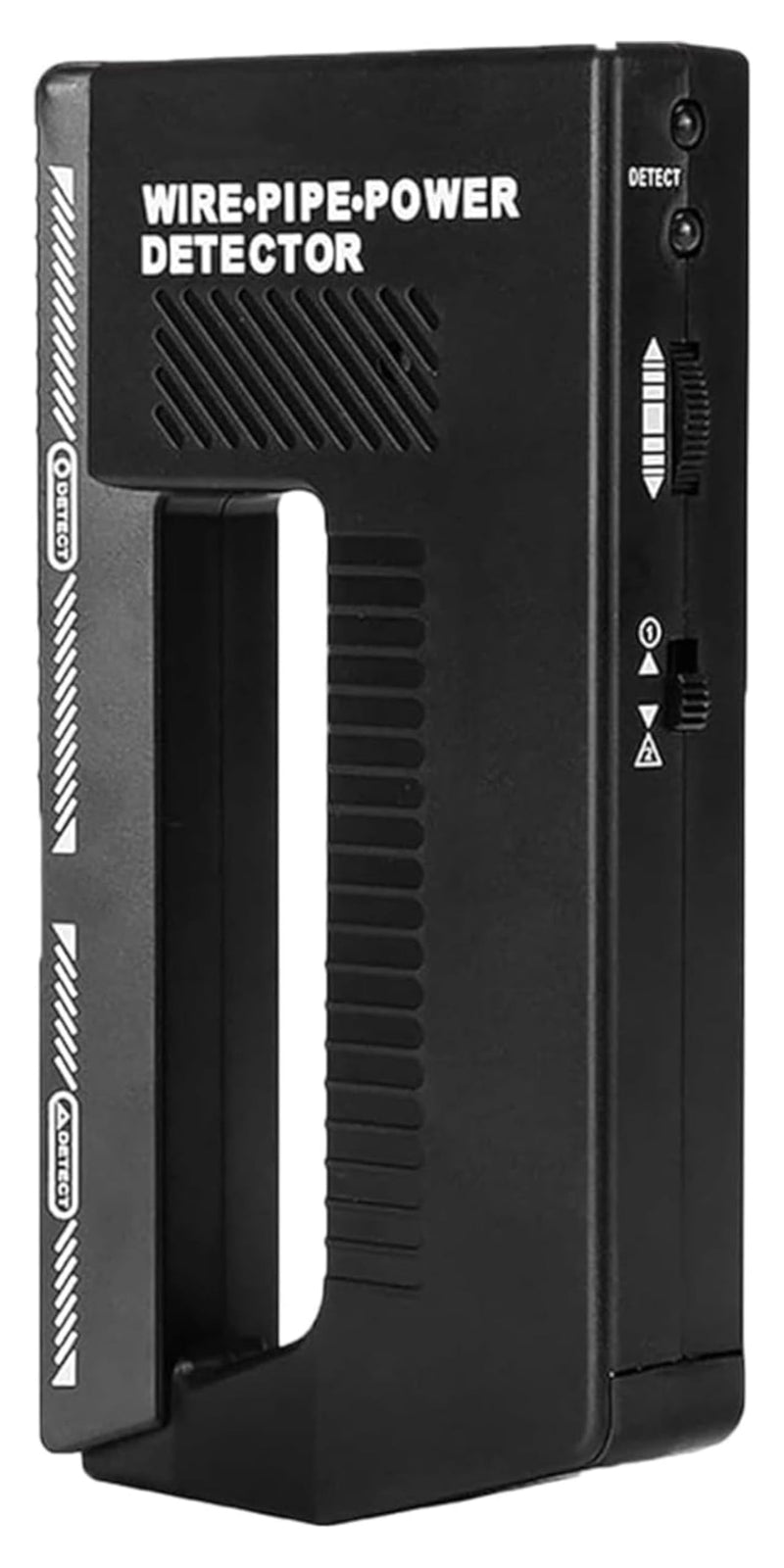 WPP123 Wall Scanner & Metal Detector – High-Sensitivity Stud Finder with Adjustable Alert – Detects Pipes, Wires & Studs – DIY & Professional Multifunction Tool – Durable Plastic (Black)