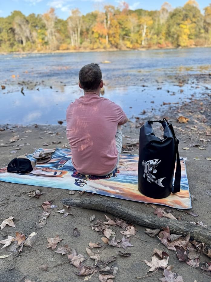 Waterproof Dry Bag 10L/20L Floating Dry Sack for Kayaking Boating Outdoors Bonefish 20L