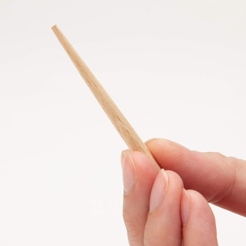 KAKURI Wooden Nails for Woodworking 13/64 inch (5mm), Tapered Wooden Dowel Rods for Crafts and Small Furniture, Natural Japanese Beechwood, Bulk 180 Pcs, Made in Japan 5mm Wooden Nail