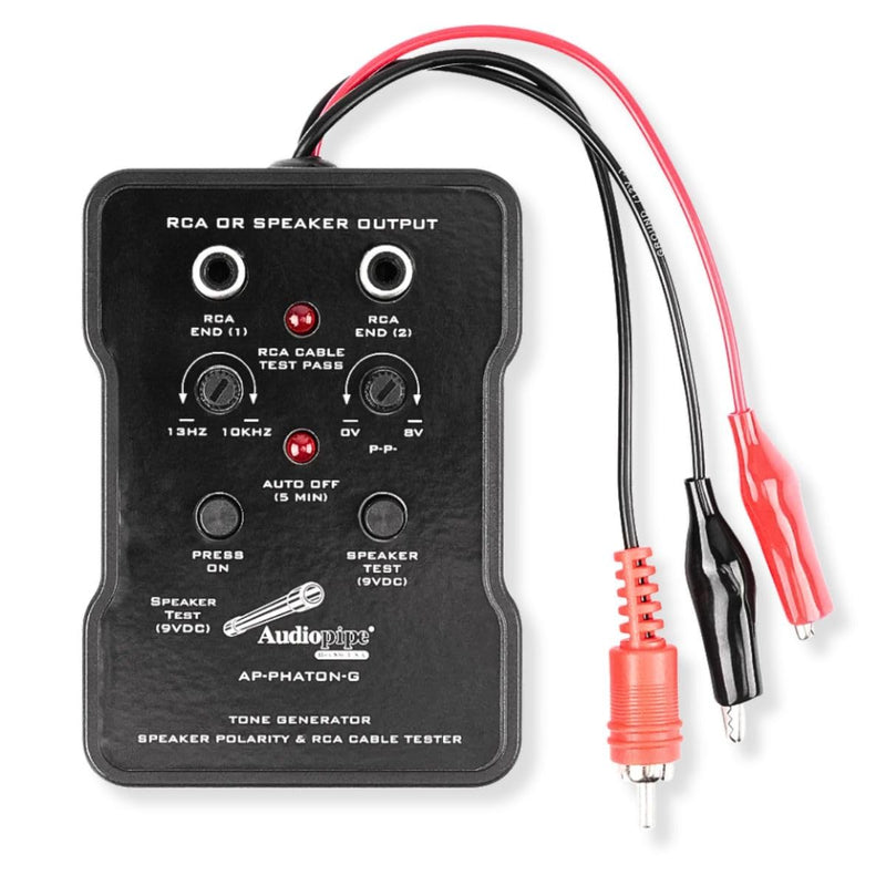Audiopipe Tone Generator & Speaker Polarity Tester AP-PHATON-G