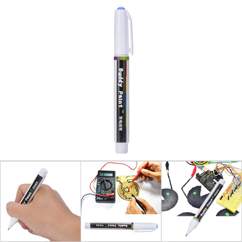 125 Circuit Scribe Non- Conductive Ink Pen, Electronic Conductive Ink Paint Pen Remote Keyboard Circuit Board Repair Tool