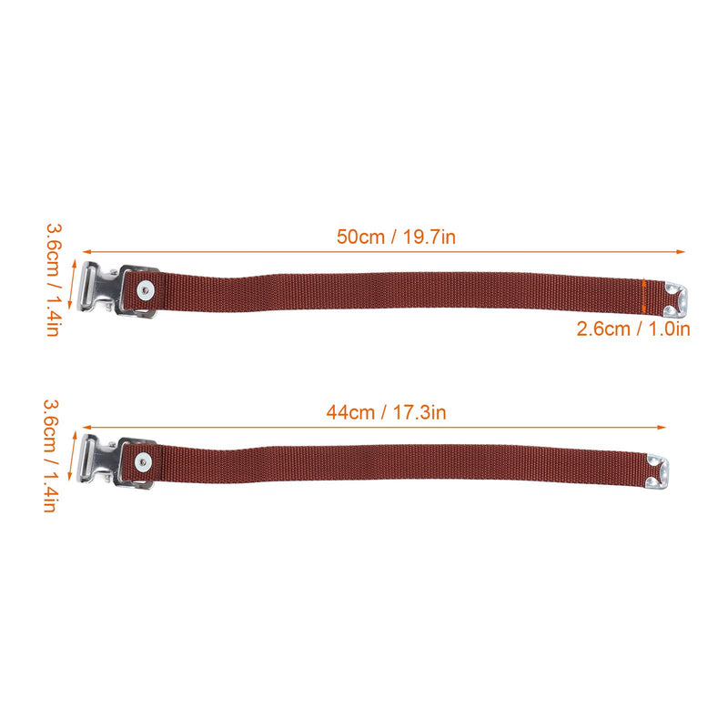Luqeeg 2 Pcs Drywall Stilts Straps, Leg Band Straps with Adjustable Size, Replacement Part for Stilts, Adjustable Drywall Foot Band Straps Kit for Street Performance, High Wall Painting