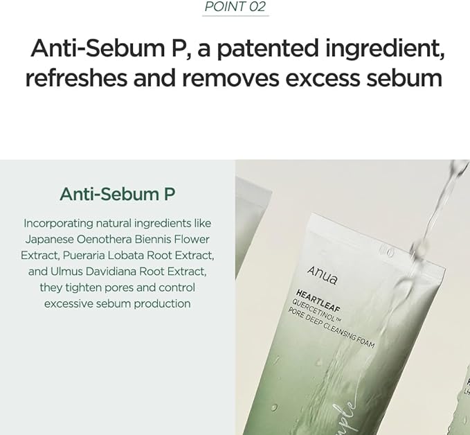 ANUA Dokudamipoa Deep Cleansing Foam, 5.1 fl oz (150 ml), Facial Cleansing, Dark Pores, Sensitive Skin, Dry Skin, Korean Cosmetics - NewNest Australia