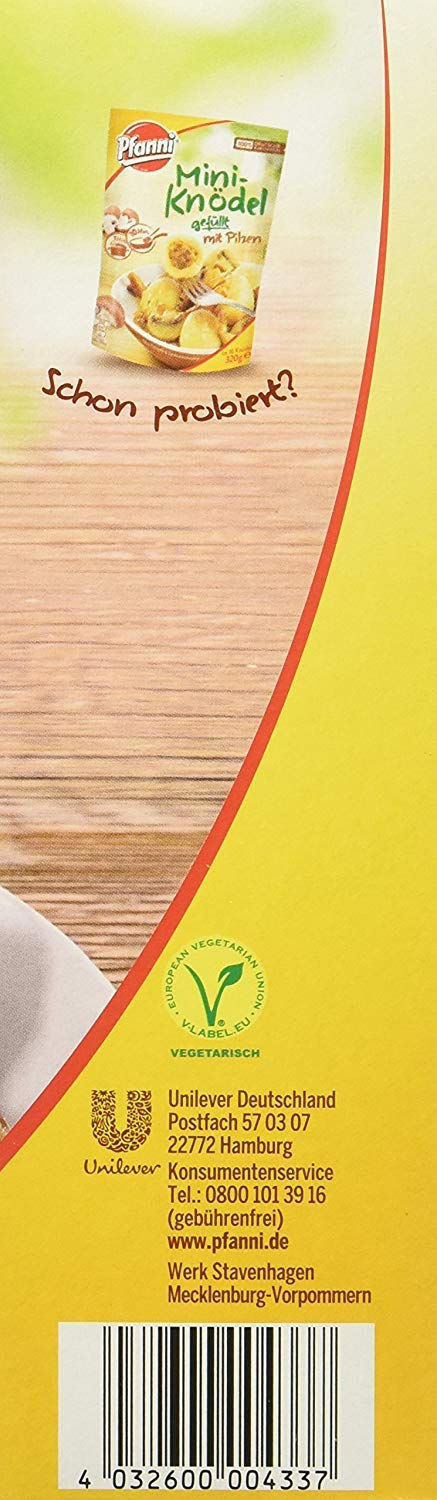 Pfanni Semmel KnÃdel der Klassiker 6 pcs