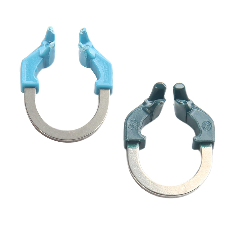 Dental Sectional Matrix System with NiTi Clamp Ring Contoured Bands C2 | Nickel-Titanium Clamp Ring, Resin Holder Clip Ring