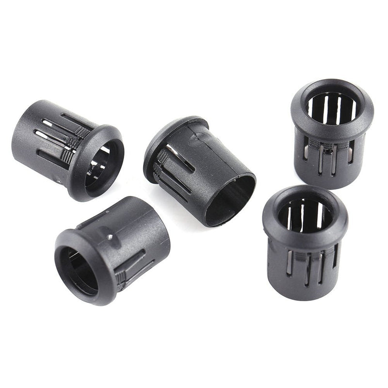 50pcs 3mm, 5mm, 8mm, 10mm LED Black Nylon Sockets Diode Holder Lamp(3mm/0.12in)